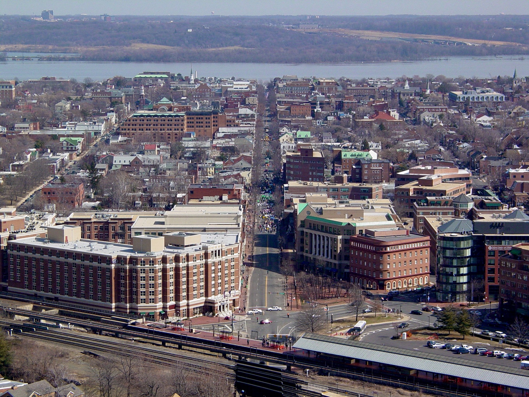 Old Town Alexandria and the Potomac River