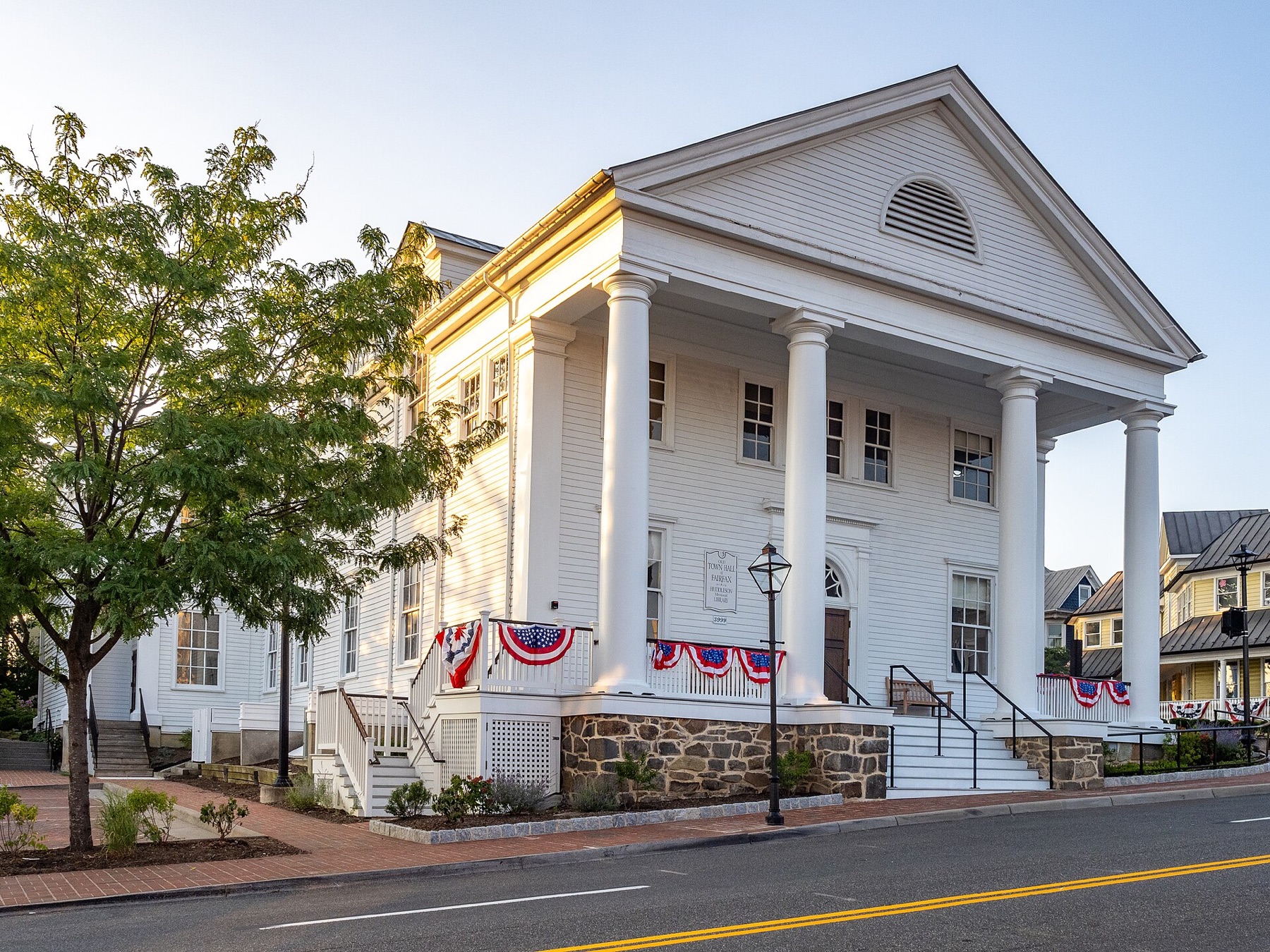 Historic Old Town Hall in Fairfax, Virginia